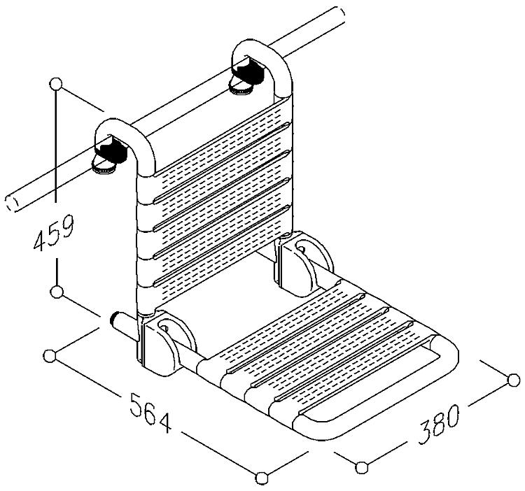 Normbau Einhängesitz Nylon