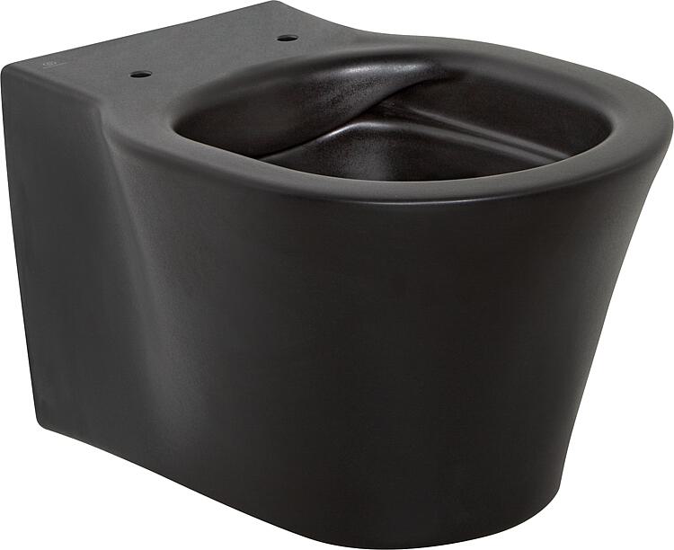 Wand-Tiefspül-WC Helconnect Air, spülrandlos schwarz