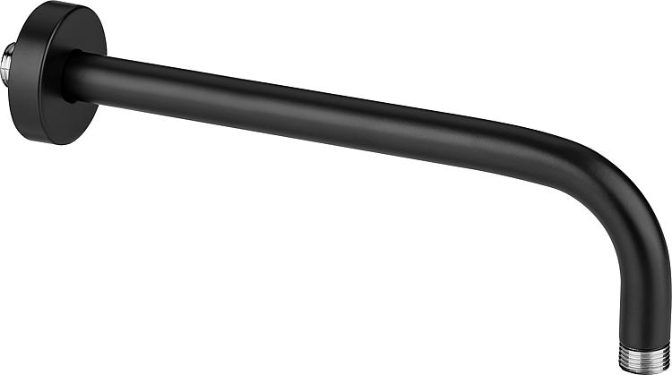 Wand-Anschlussrohr Helenzan, schwarz
