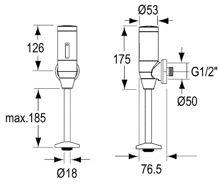 Conti Druckspüler Typ U 60 iqua lino