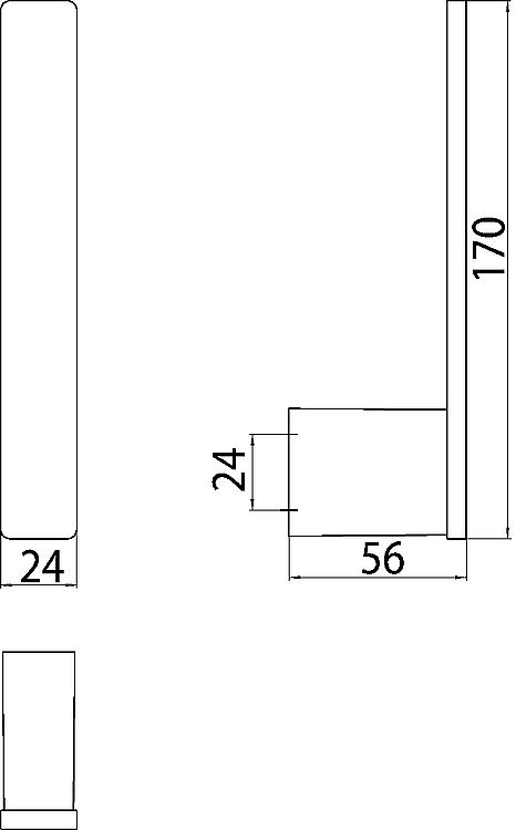 Emco Reservepapierhalter Loft, schwarz