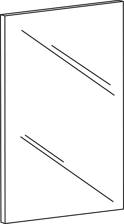 Gäste-Badmöbel-Set Helneo 2.0, 385 mm Breite