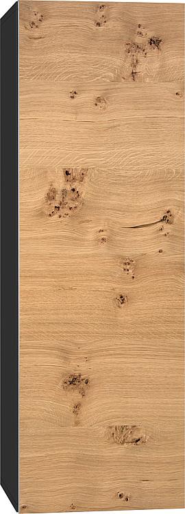 Hochschrank Helela, 1200 mm Höhe, Korpus schwarz
