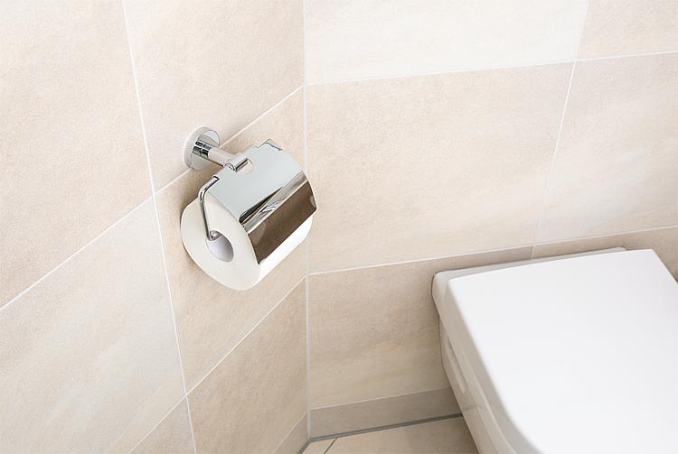 Papierrollenhalter Heleldrid mit Deckel