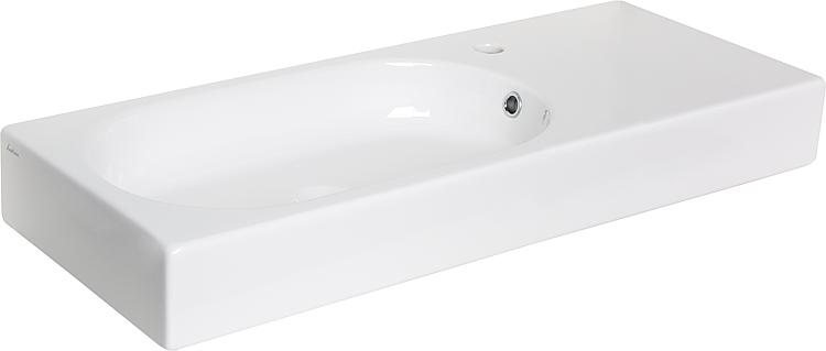 Waschtisch Helarea, Becken links versetzt