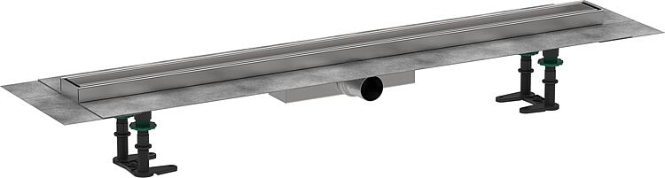 Hansgrohe Duschrinne RainDrain Compact Komplettset für flache Installation befliesbar