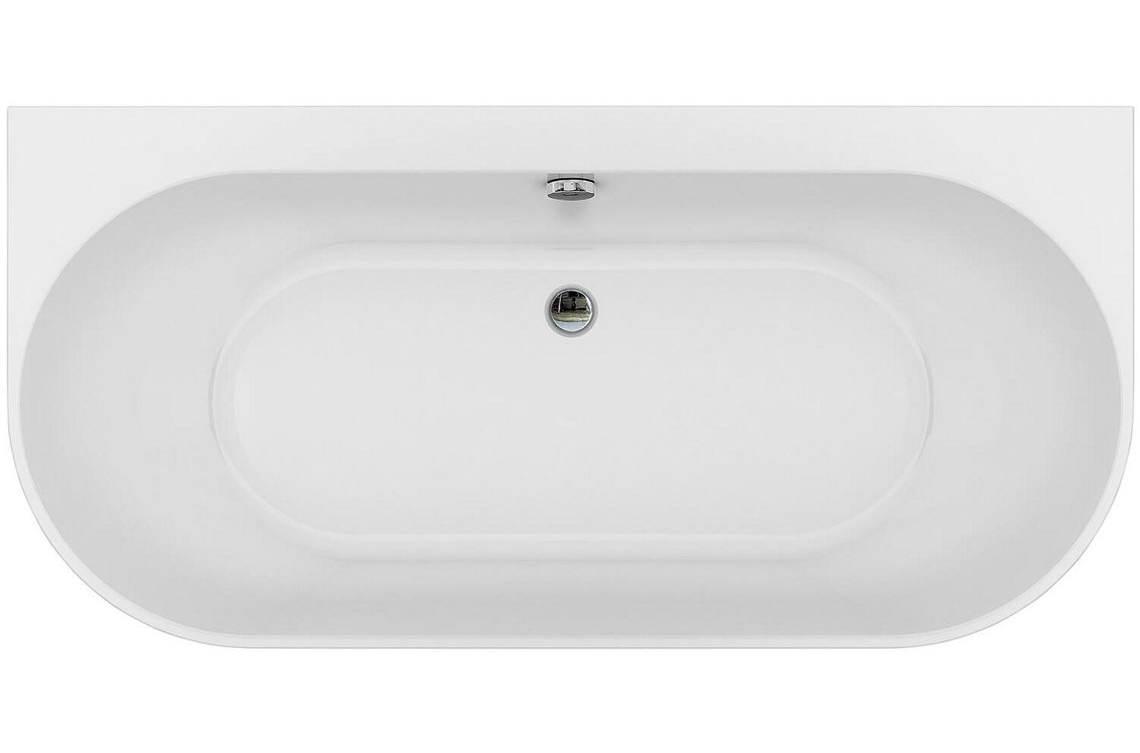 Raumspar-Badewanne-Helarnon, Rundung recht und links