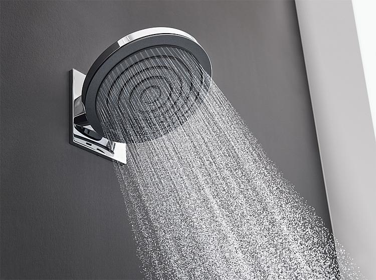 Hansgrohe Kopfbrause Pulsify 260, mit Wandanschluss