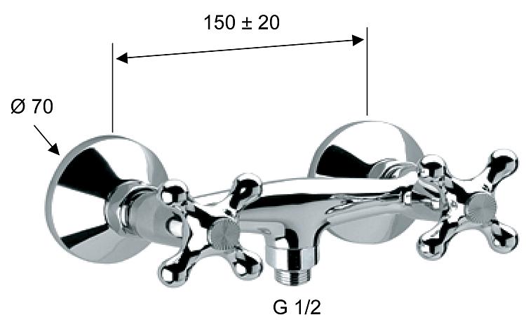 Brausemischer Helretro