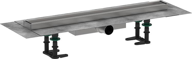 Hansgrohe Duschrinne RainDrain Compact Komplettset für flache Installation befliesbar