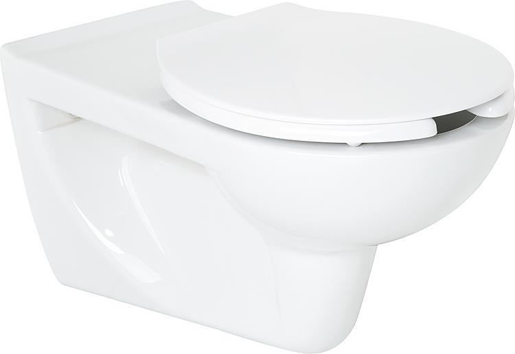 Wand-Tiefspül-WC Helelida, spülrandlos
