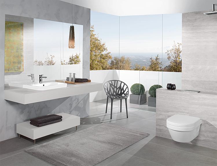 Villeroy & Boch Combi-Pack Wand-Tiefspül-WC Architectura, rund