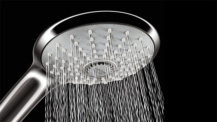 Grohe Handbrause Euphoria Champagne, 3 Strahlarten