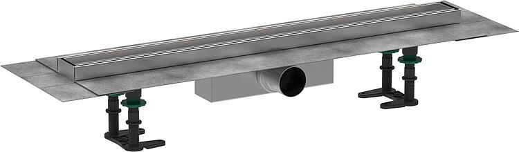 Hansgrohe Duschrinne RainDrain Compact Komplettset für Standardinstallation befliesbar