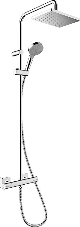 Hansgrohe Brausesystem Vernis Shape Showerpipe 230 1jet, mit Thermostat
