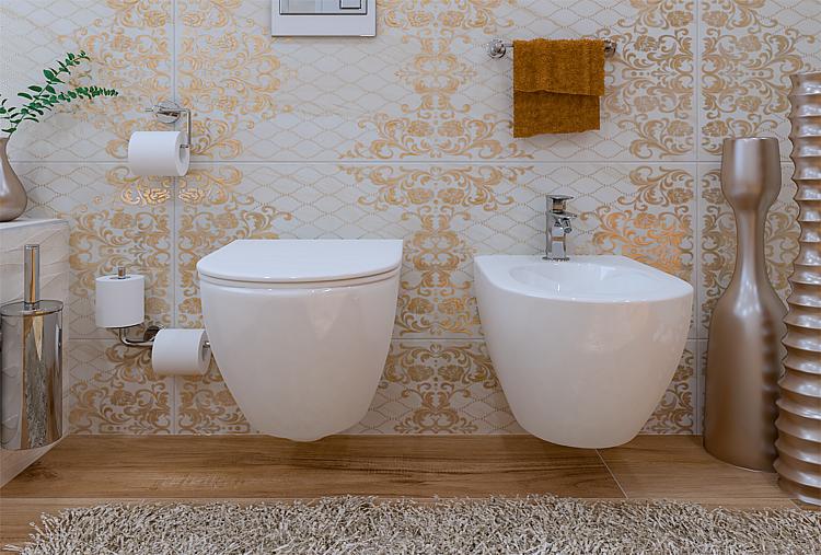 Wand-Tiefspül-WC Helelanda, spülrandlos