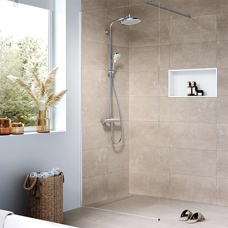 Hansgrohe Duschrinne RainDrain Original Fertigset