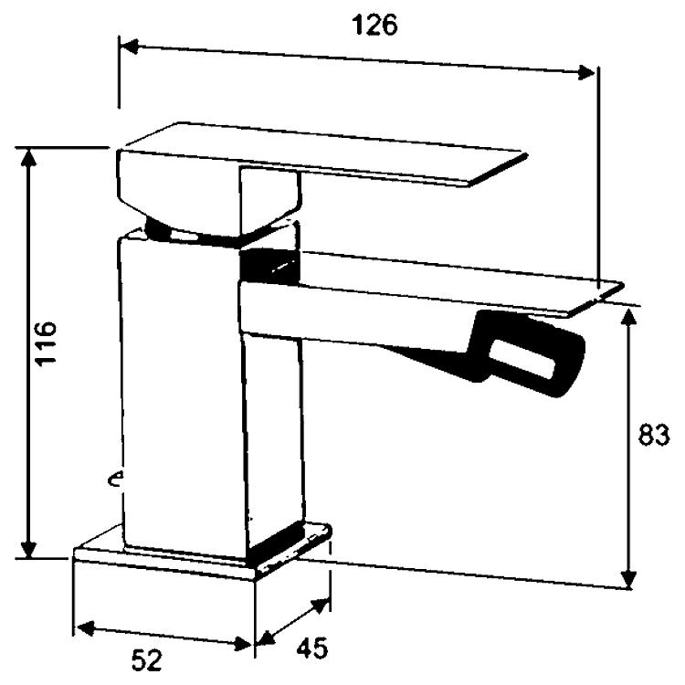 Bidetmischer Helkline
