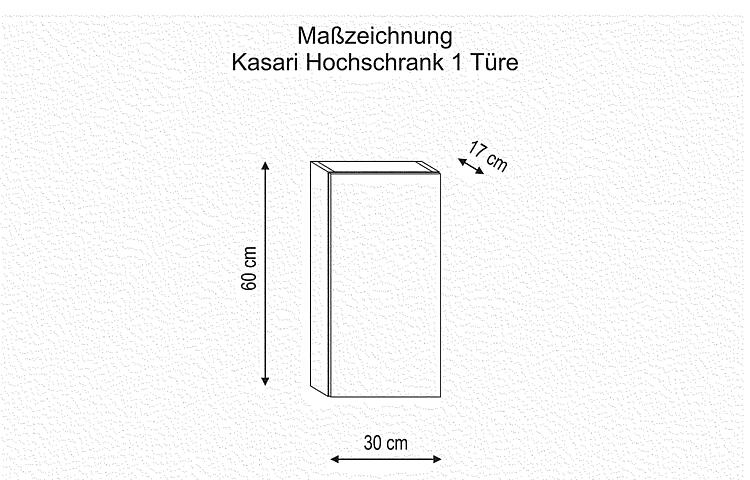 Hängeschrank Helkasari, 600 mm