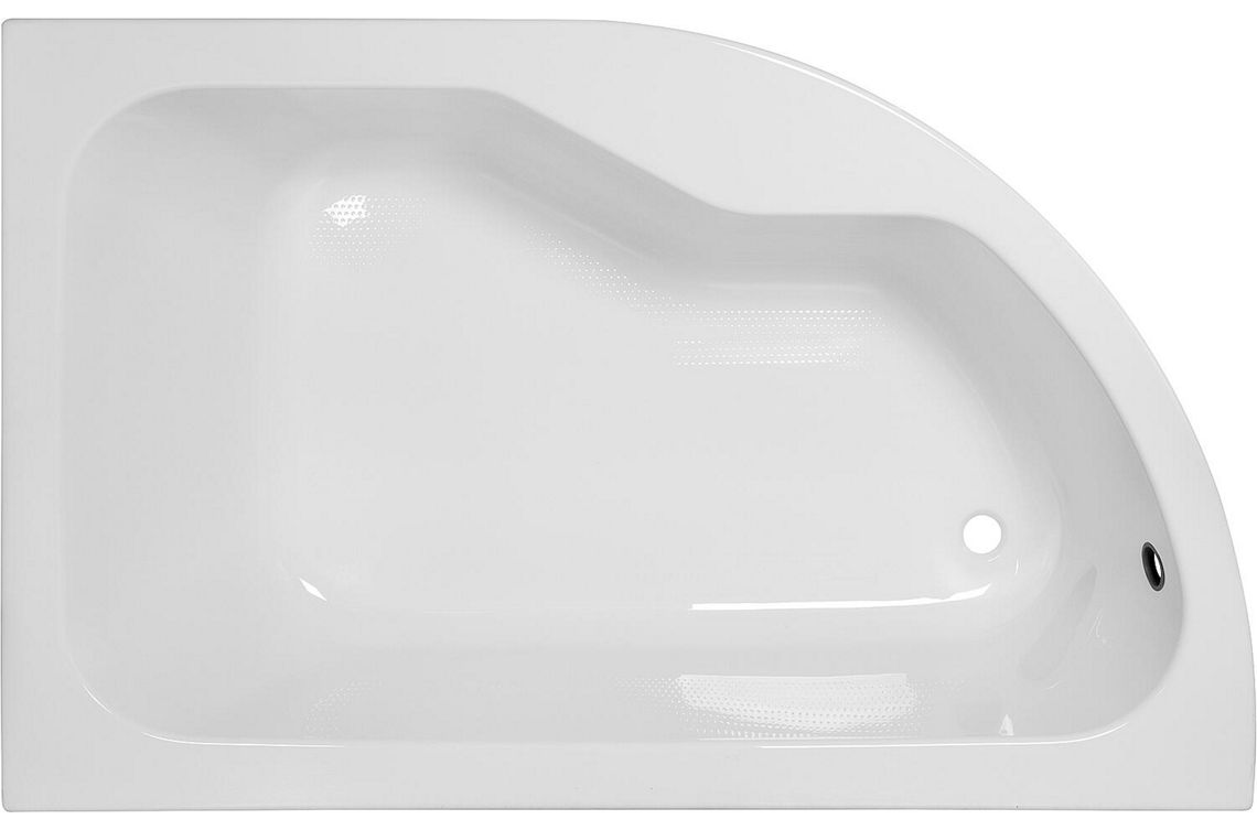 Eck-Badewanne-Helandelle, Rundung links