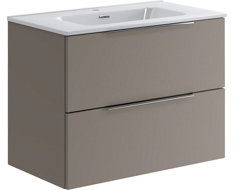 Helbali 2.0 Waschtischunterschrank mit Waschtisch 810 mm