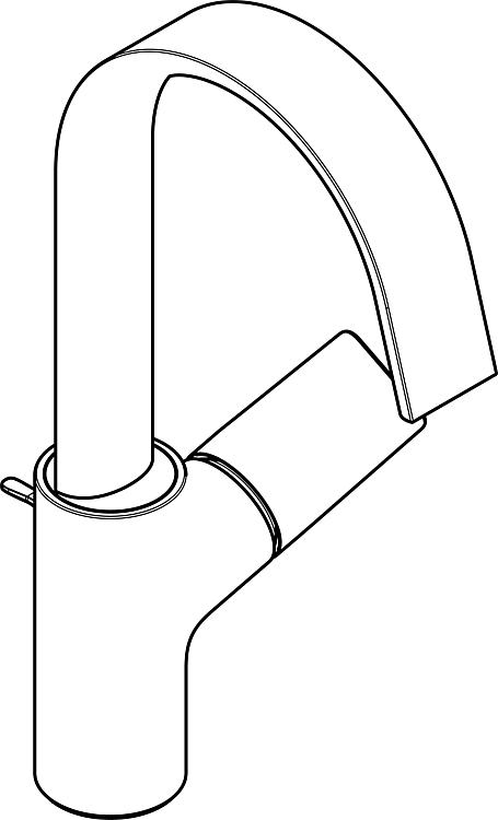Hansgrohe Waschtischmischer Vivenis 210, schwenkbar