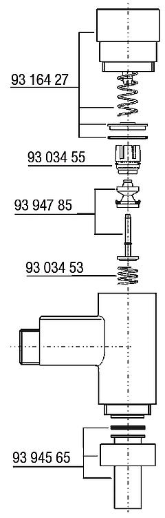 Benkiser Druckspüler Typ 688 Viva für Urinal