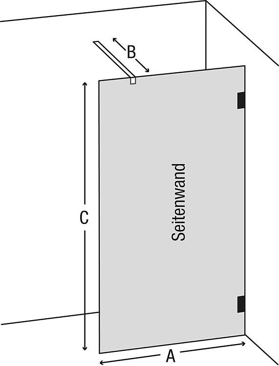 Walk-In Duschabtrennung Heleloqui