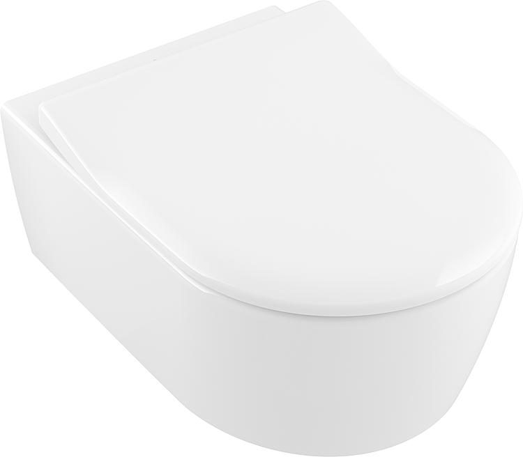 Villeroy & Boch Combi-Pack Wandtiefspül-WC Avento Slim Seat