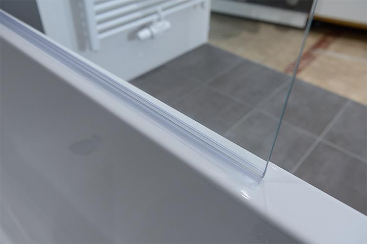 Badewannenaufsatz Heleloa 2.0, 1 Glas-Drehelement