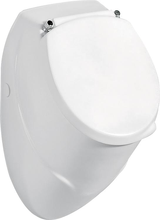 Urinal-Komplett-Set Heledu, mit Deckel
