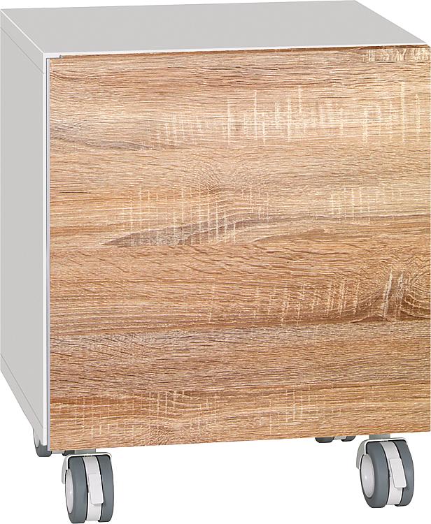 Rollcontainer Helela, Korpus weiß, 480 mm Höhe