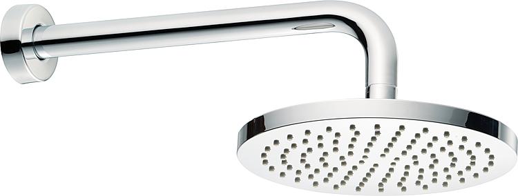 Heinrichschulte Kopfbrause Modern inkl. Wandanschlussrohr