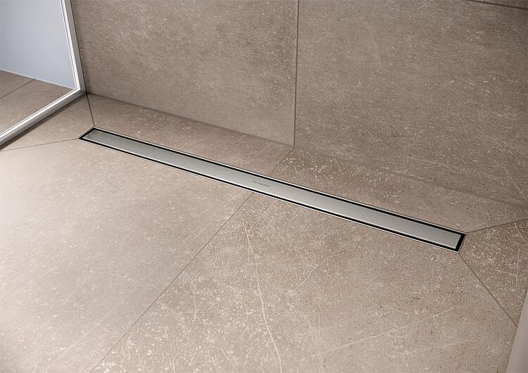 Hansgrohe Duschrinne RainDrain Compact Komplettset für flache Installation befliesbar