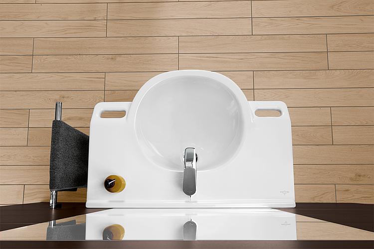 Villeroy & Boch Waschtisch O.Novo Vita, mit Haltegriffen