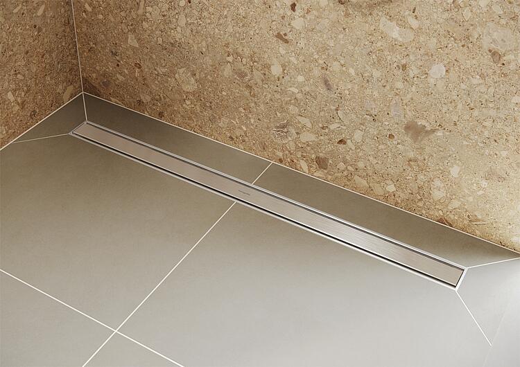 Hansgrohe Duschrinne RainDrain Compact Komplettset für Standardinstallation