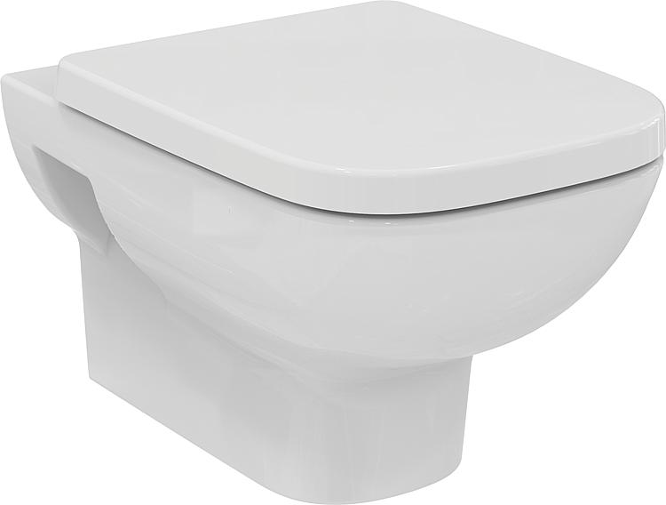 Wand-Tiefspül-WC Helilife, eckig
