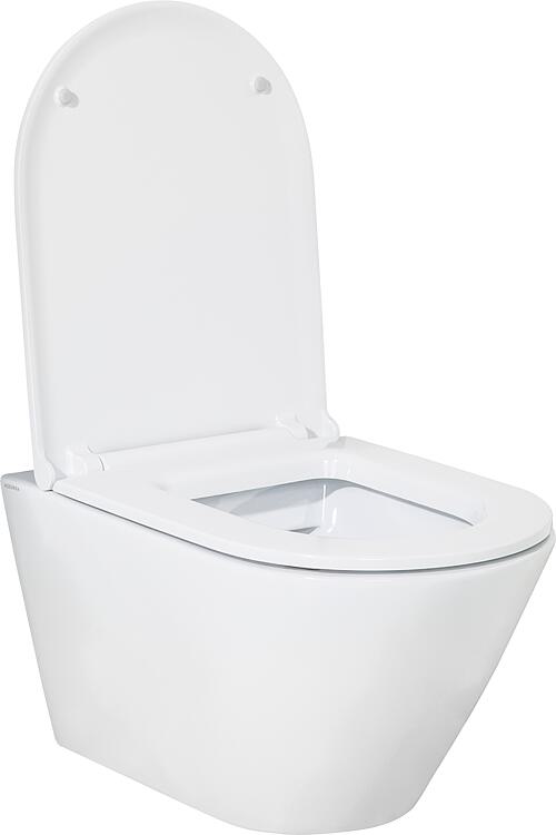 Wand-Tiefspül-WC Heljacui, spülrandlos
