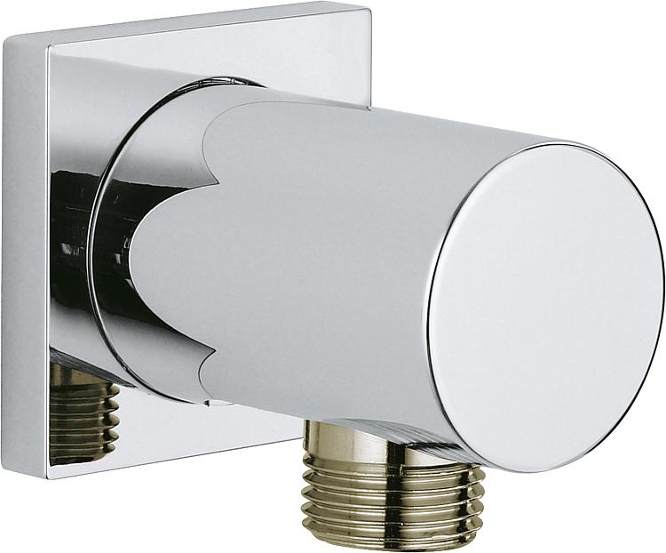 Grohe Wandanschlussbogen Rainshower Außengewinde mit eckiger Rosette