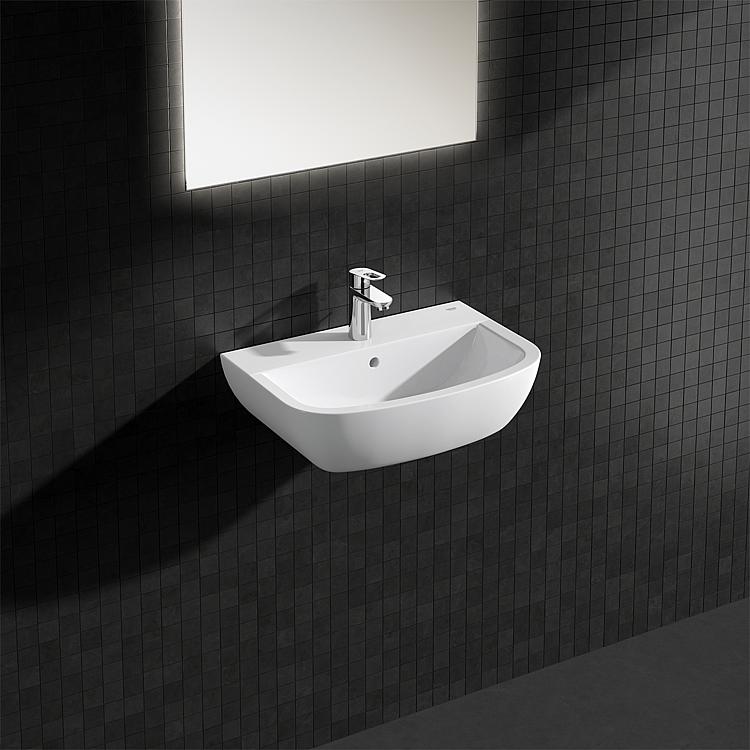 Grohe Waschtisch Bau Keramik weiß
