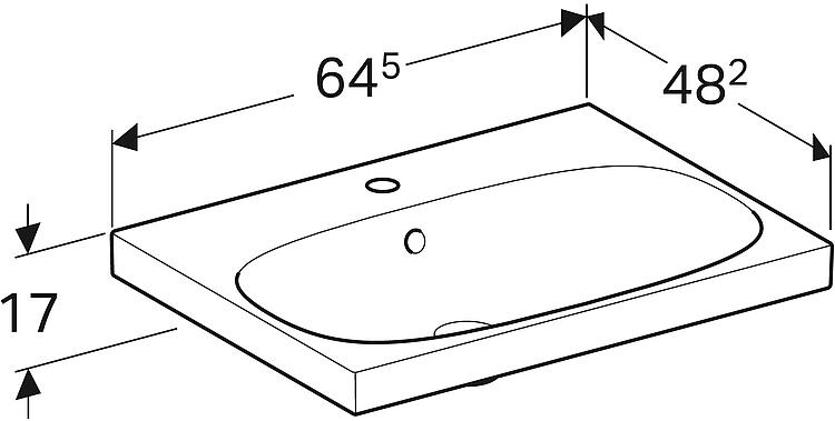 Geberit Waschtisch Acanto