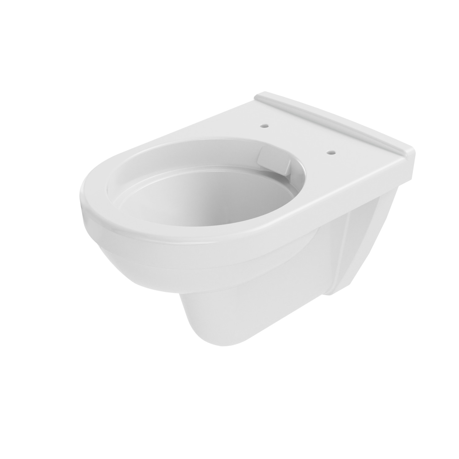 Wand-Tiefspül-WC-Set Clivia ohne Spülrand mit Absenkautomatik