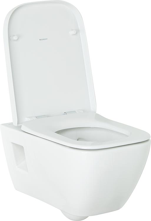 Geberit Wandtiefspül-WC Renova Plan, mit KeraTect