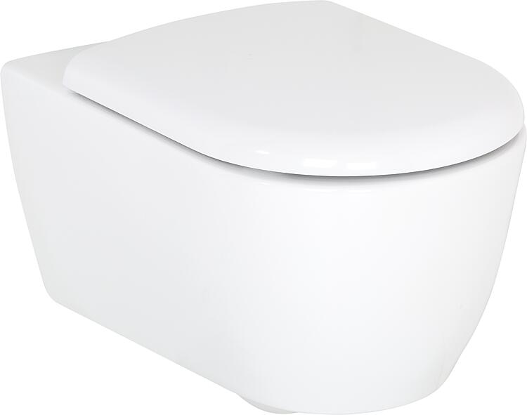 Wand-Tiefspül-WC Helaimera, spülrandlos