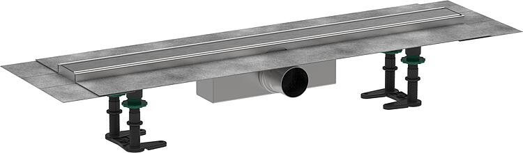 Hansgrohe Duschrinne RainDrain Compact Komplettset für Standardinstallation