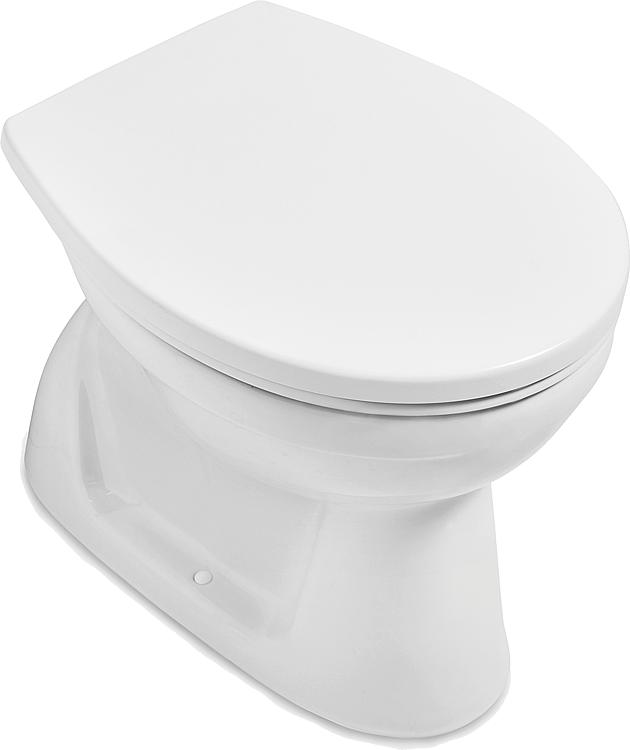 Villeroy & Boch Stand-Tiefspül-WC Newo, Abgang senkrecht