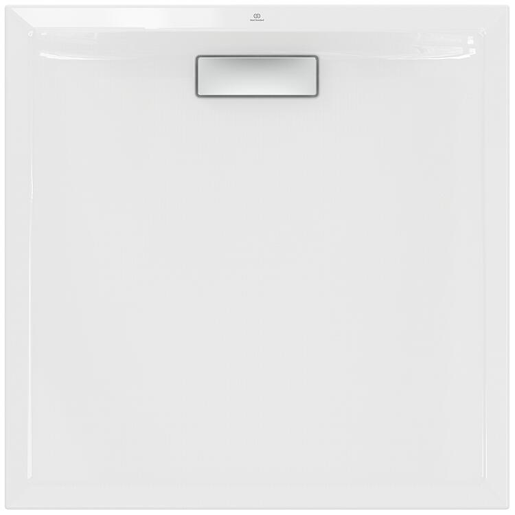 Duschwanne Heltra Flat New, Quadrat, weiß