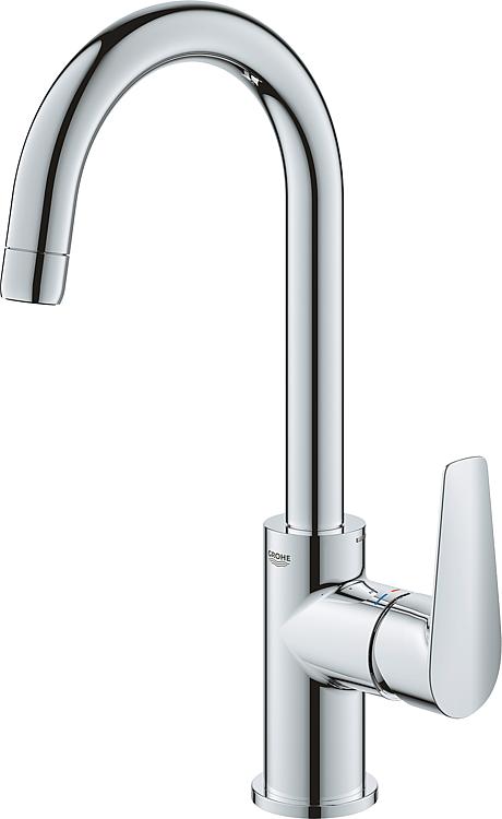 Grohe Waschtischmischer Grohe BauEdge L-Size, schwenkbar