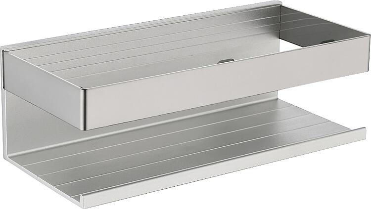 Duschkorb Helkalomo, silber