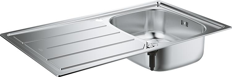 Grohe Edelstahlspüle K200 mit 1 Becken reversibel